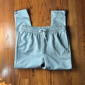 Adidas straight leg grey track pants